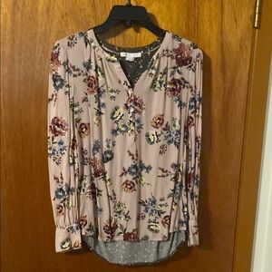 Floral Long Sleeve Blouse